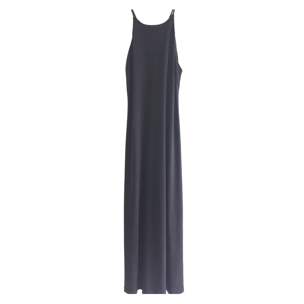 Black maxi dress